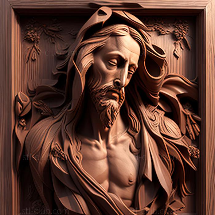 3D model st jesus (STL)